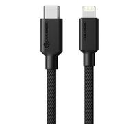 ALOGIC ELPC8P01-BK mobile phone cable Black 1 m USB C Lightning