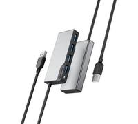 Alogic Fusion Swift Usb Hub Usb 3.2 Gen 1 Type A Portable Space Gray 4 Total Usb