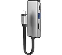 ALOGIC ULCHDACPD-SGR laptop dock/port replicator USB 3.2 Gen 1 (3.1 Gen 1) Type-C Silver