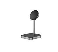 ALOGIC MSP21CS15W mobile device charger Headset Smartphone Black Silver Wireless charging Fast charging Indoor