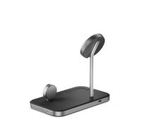 ALOGIC MagSpeed 3-in-1 Wireless Charging Station, MagSafe Compatible for iPhone 12/13 series, Wireless Charging enabled AirPods Case & All Apple Watch
