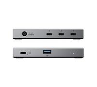 ALOGIC TB4H3TB interface hub Thunderbolt 4 40000 Mbit/s Black Grey