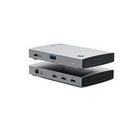 ALOGIC TB4H3TB interface hub Thunderbolt 4 40000 Mbit/s Black Grey