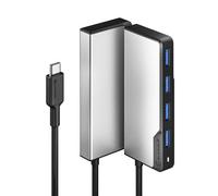 ALOGIC UCFUUA-SGR. Host interface: USB 3.2 Gen 1 (3.1 Gen 1) Type-C Hub interfaces: USB 3.2 Gen 1 (3.1 Gen 1) Type-A. Data transfer rate: 5000 Mbit/s Product colour: Black Silver Cable length: 0.21 m.