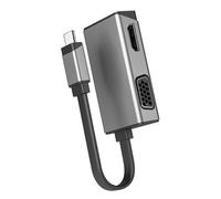 ALOGIC ULCVGHD-SGR laptop dock/port replicator USB 3.2 Gen 1 (3.1 Gen 1) Type-C Silver
