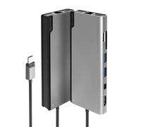 ALOGIC ULDPLSV2-SGR laptop dock/port replicator Wired USB 3.2 Gen 1 (3.1 Gen 1) Type-C Black Grey