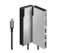 ALOGIC Ultra USB-C Dock UNI - 2 x USB-A (USB 3.0); 1 x USB-C (Data/PD 100W); 1 x SD Card Slot; 1x Micro SD Card Slot; 1 x HDMI 4K @30Hz - Space Grey