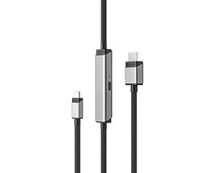 ALOGIC Ultra USB-C to HDMI cable, 4K External Display, 100W Power Delivery, Premium Quality, Nylon Braided cable with metal housing, Compatible with Windows, Mac, and Chromebook.