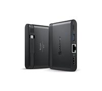 ALOGIC USB-C Travel Dock Essential/USB-C to HDMI 1.4 (4K@30Hz) + USB 3.0 + Gigabit Ethernet + USB-C with PD 100W