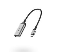 ALOGIC USB-C to DisplayPort Adapter - 15cm; Supports 4K@60Hz; Intelligent LED Indicator; Compatible with MacBook Pro, MacBook Air, iPad Pro/Air 2020, Pixelbook, XPS, Galaxy, etc.