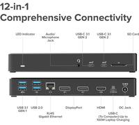 ALOGIC MA3 USB-C Triple Display Docking Station Display Port And HDMI DUCMA3