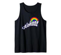 Aloha and Rainbows for the Islands in Hawaii Tank Top