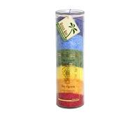 Aloha Bay Unscented Chakra Jar Rainbow Sri Yantra Candle (826792)