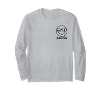 Aloha Beach Surf Sunglasses Pocket Logo Design Long Sleeve T-Shirt