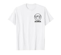 Aloha Beach Surf Sunglasses Pocket Logo Design T-Shirt