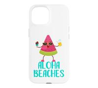 Aloha Beaches Cool Watermelon Summer Vacation Beach Hawaii Case for iPhone 15