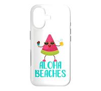 Aloha Beaches Cool Watermelon Summer Vacation Beach Hawaii Case for iPhone 17