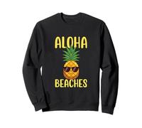 Aloha Beaches Tropical Vacation Ocean Surfer Island Paradise Sweatshirt