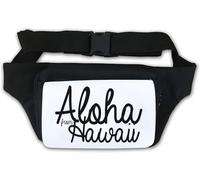 Aloha from Hawaii Waist Bag Fanny Pack White