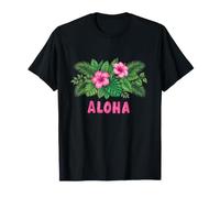 Aloha Hawaii Aloha Flower Hawaiian Hibiscus T-Shirt