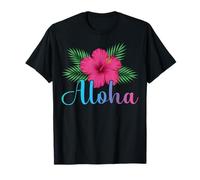 Aloha Hawaii Hibiscus Tropical Flower T-Shirt
