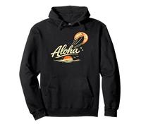 Aloha Hawaii Kite Surf Sunset Ocean Tropical Vibes Pullover Hoodie