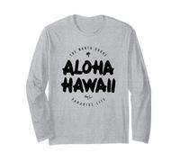 Aloha Hawaii North Shore Paradise Life Long Sleeve T-Shirt