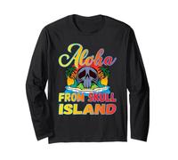 Aloha Hawaii Sunset Retro for a Hawaii vacationer Long Sleeve T-Shirt