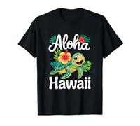 Aloha Hawaii Turtle Hawaiian Island Kids Men Women Boy Girls T-Shirt