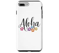 Aloha Hawaiian Hibiscus Flower Surfer Maui Kauai Hawaii Case for iPhone 7 Plus/8 Plus