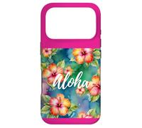 Aloha hibiscus flowers oahu maui kauai live pono honeymoon Case for iPhone 17 Pro