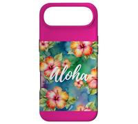 Aloha hibiscus flowers oahu maui kauai live pono honeymoon Case for iPhone Air