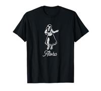 Aloha Lei Hula Girl Hawaii Vintage Style T-Shirt