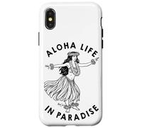 Aloha Paradise Life Hula Hawaii Case for iPhone X/XS