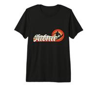 Aloha Retro Sunset Surfer Surfboard Vintage 70s 80s 90s Look Premium T-Shirt