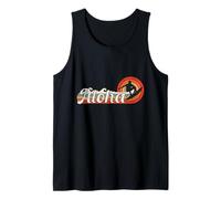Aloha Retro Sunset Surfer Surfboard Vintage 70s 80s 90s Look Tank Top