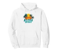 Aloha Spirit Hawaii Vacation Themed Graphic Pullover Hoodie