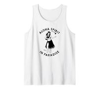 Aloha Spirit Hula in Paradise Hawaii Tank Top