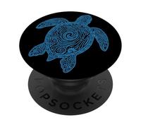 Aloha Turtle Hawaii Tribal Hawaiian Maori Sun Sea Summer PopSockets Adhesive PopGrip