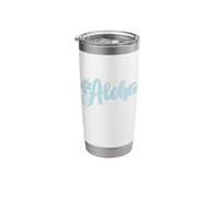 Aloha Vacation Under Palm Trees Stainless Steel Insulated Tumbler