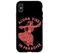 Aloha Vibes in Paradise Hula Hawaii Case for iPhone X/XS