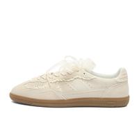 ALOHAS Women's TB 490 Crochet Leather Sneakers Crochet Cream