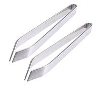 Alohha Kitchen Craft Stainless Steel Fish Bone Remover Tweezers Pincers Pluckers Tongs 2 Pack (Tweezers)