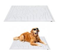 Aloka Olivia Yang 2025 Reversible Dog Cooling Mat - Large Breathable Summer Blanket for Crate & Kennel, Machine Washable, No Gel, Hot Weather Relief