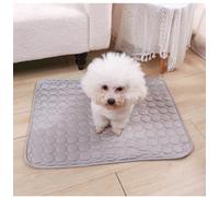 Aloka Olivia Yang Alfombrilla de Enfriamiento para Mascotas, Perro Gato Alfombrilla de Enfriamiento, almohadilla de enfriamiento automático, no tóxica y lavable, portátil, resistente a las mordeduras