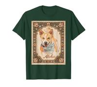 Aloka The Walk for Peace Dog Spreading Hope Indian Art T-Shirt