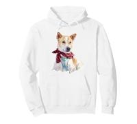 Aloka - The Walk for Peace Dog Spreading Hope Watercolor Pullover Hoodie