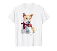 Aloka - The Walk for Peace Dog Spreading Hope Watercolor Value Graphic T-Shirt