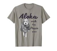 Aloka - Walk for Peace Monks with Aloka Dog T-Shirt