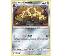 Alolan Dugtrio 79/156 Uncommon Pokemon Card (Ultra Prism) + 1x TitanCards® Toploader